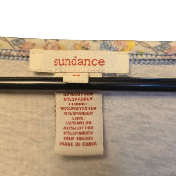 Sundance patchwork sleeve sweatshirt size medium - Picture 4 of 4